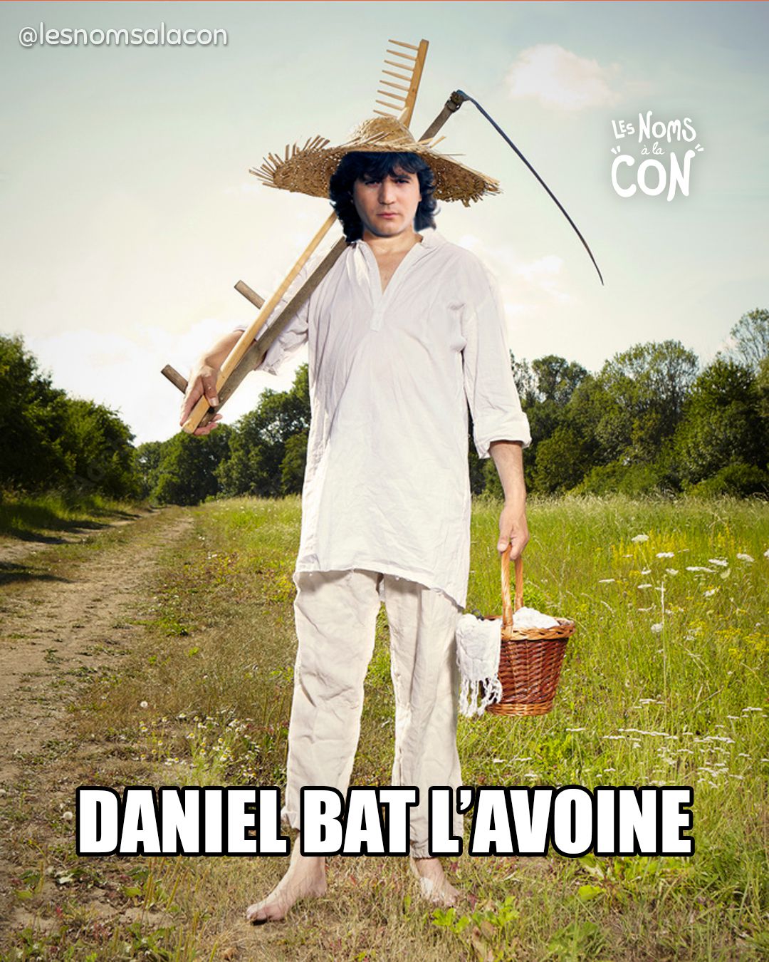 Daniel bat l'avoine